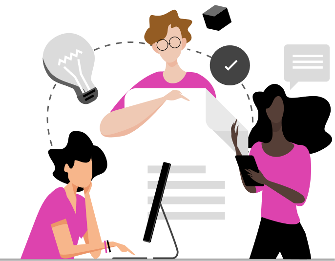 Ready to Empower Women in Sports illustration