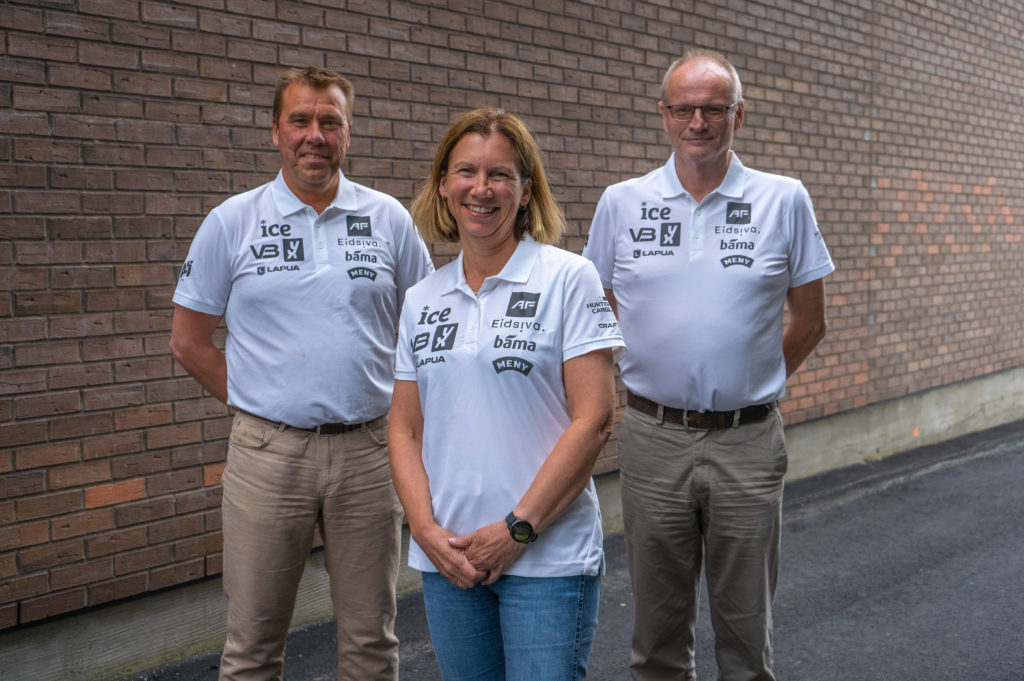 Photo Emilie Nordskar: Vice President Sport Gjermund Hol, Vice President Organization Gunhild Kvistad and President Arne Horten.